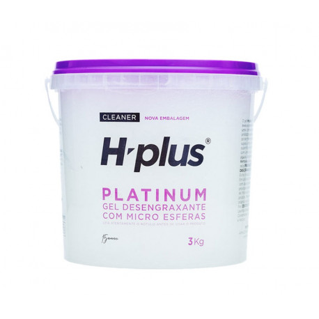 PASTA PARA LAVAR MAÕS 3KG GEL PLATINUM H-PLUS