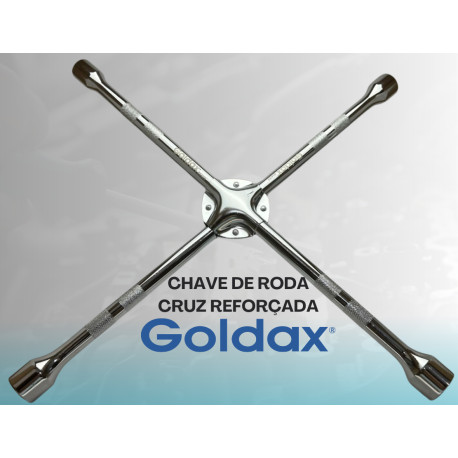 CHAVE DE RODA CRUZ REFORÇADA GOLDAX