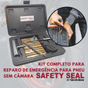 KIT COMPLETO P/ CONSERTO DE PNEU S/ CÂMARA SAFETY SEAL