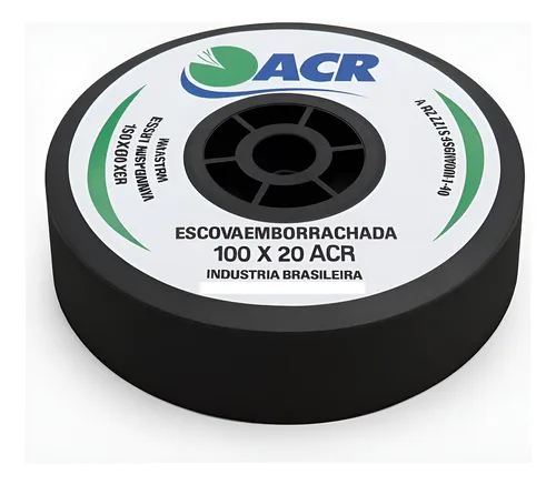 ESCOVA EMBORRACHADA 100 X 20 ACR AÇONEEW